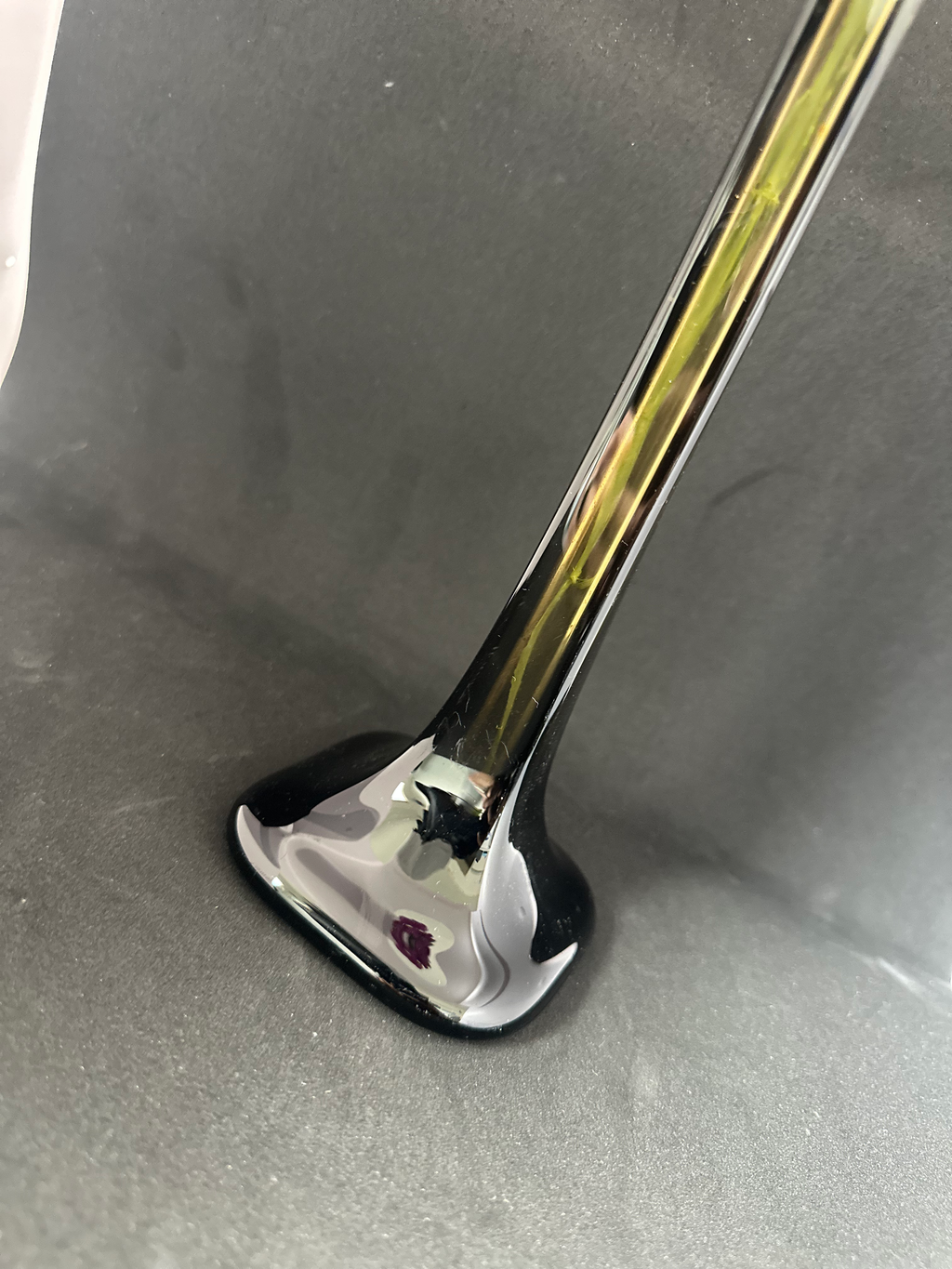 Vase Soliflore en Verre de Murano, Italie, 1960s