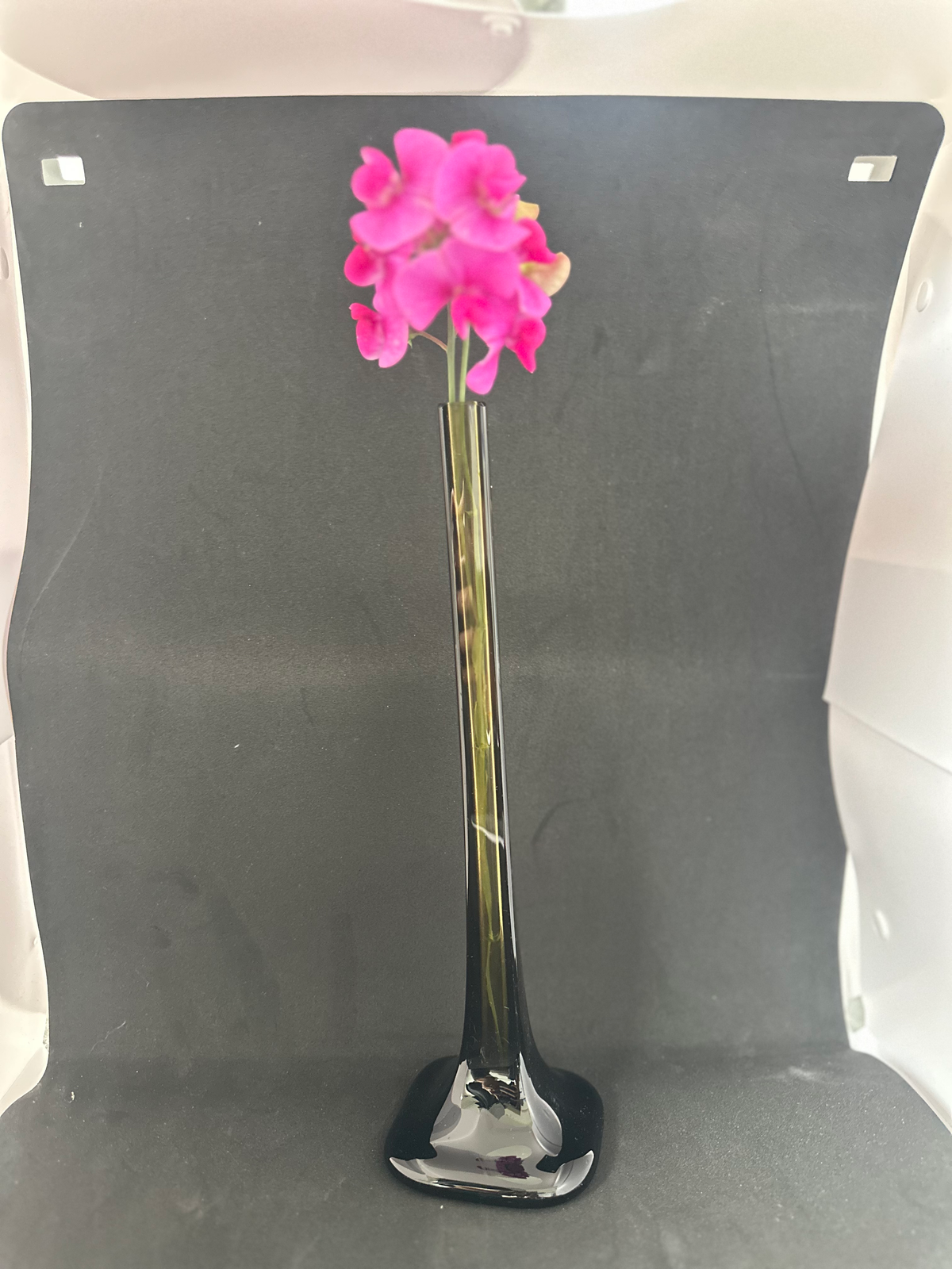 Vase Soliflore en Verre de Murano, Italie, 1960s