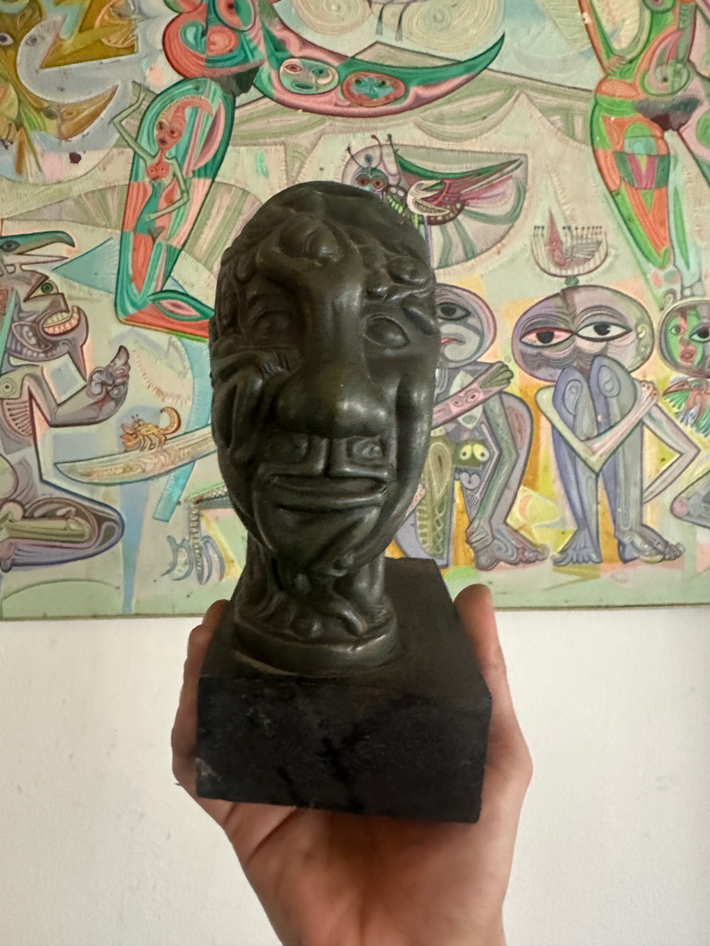 Sculpture en bronze – Fonderie R. Scuderi Fdr – XXᵉ siècle