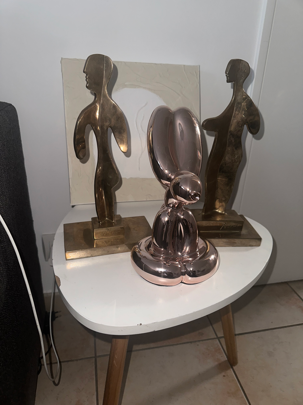 Lapin Balloon rose de Jeff Koons COA - Editions studio