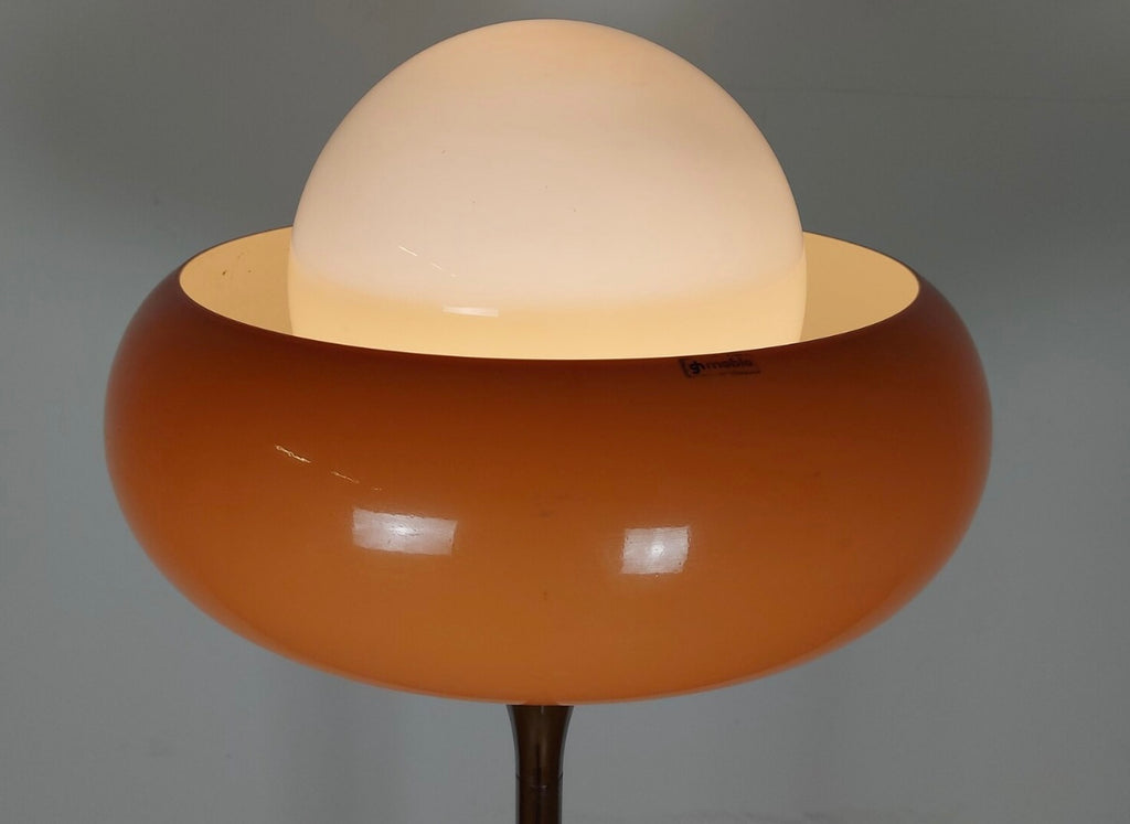 Lampadaire Harvey Guzzini « Tulipe » pour Meblo Italie années 60