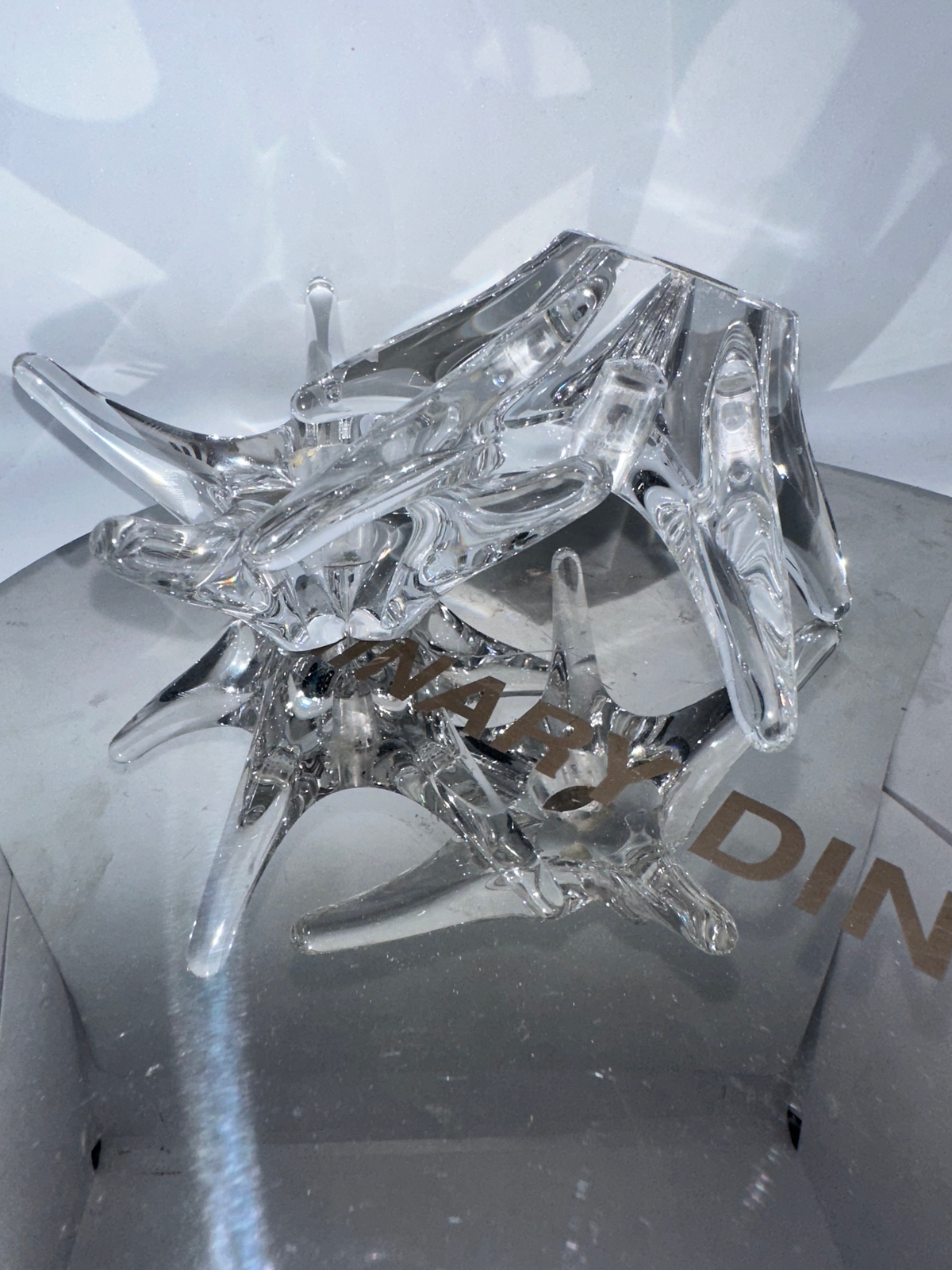 Bougeoirs Cristal Daum France Étoile De Mer