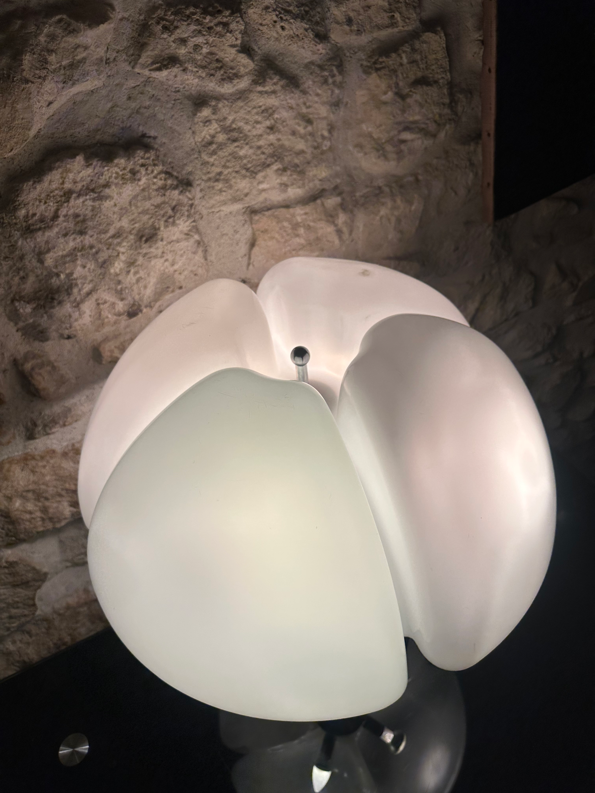 Grande lampe vintage de style Pipistrello